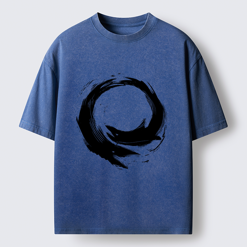 Tokyo-Lion Zen Shark Washed T-Shirt