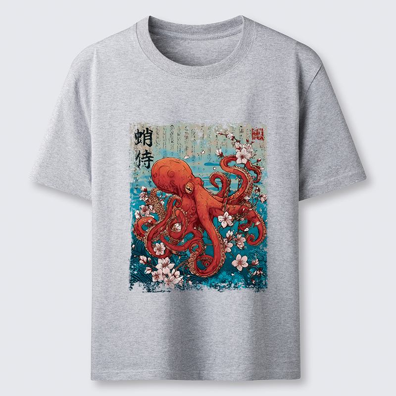 Tokyo-Lion The Eight-Armed Samurai Classic T-Shirt