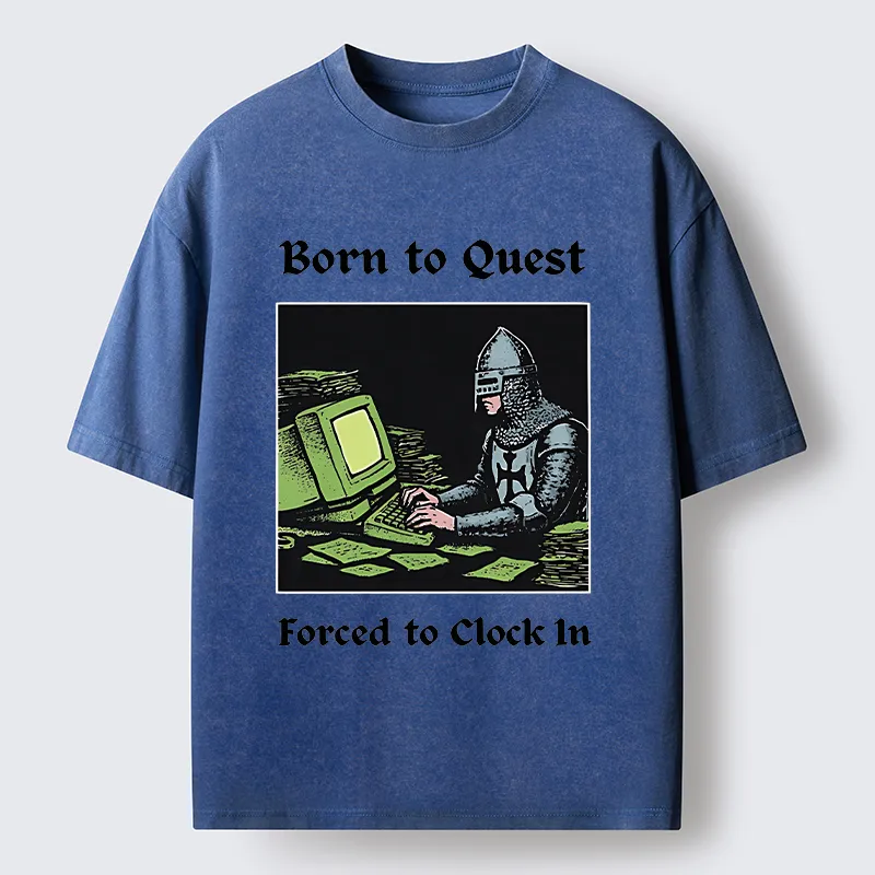 Tokyo-Lion Modern Knight Washed T-Shirt