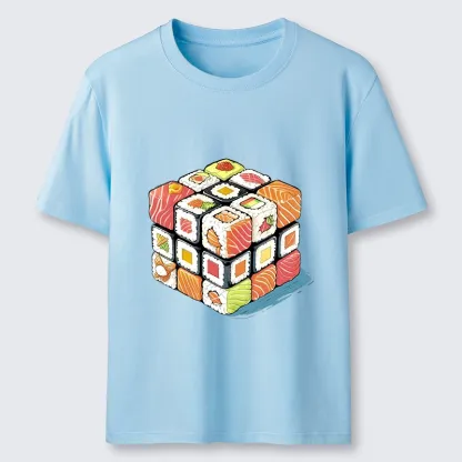 Tokyo-Lion Sushi Rubik's Cube Classic T-Shirt