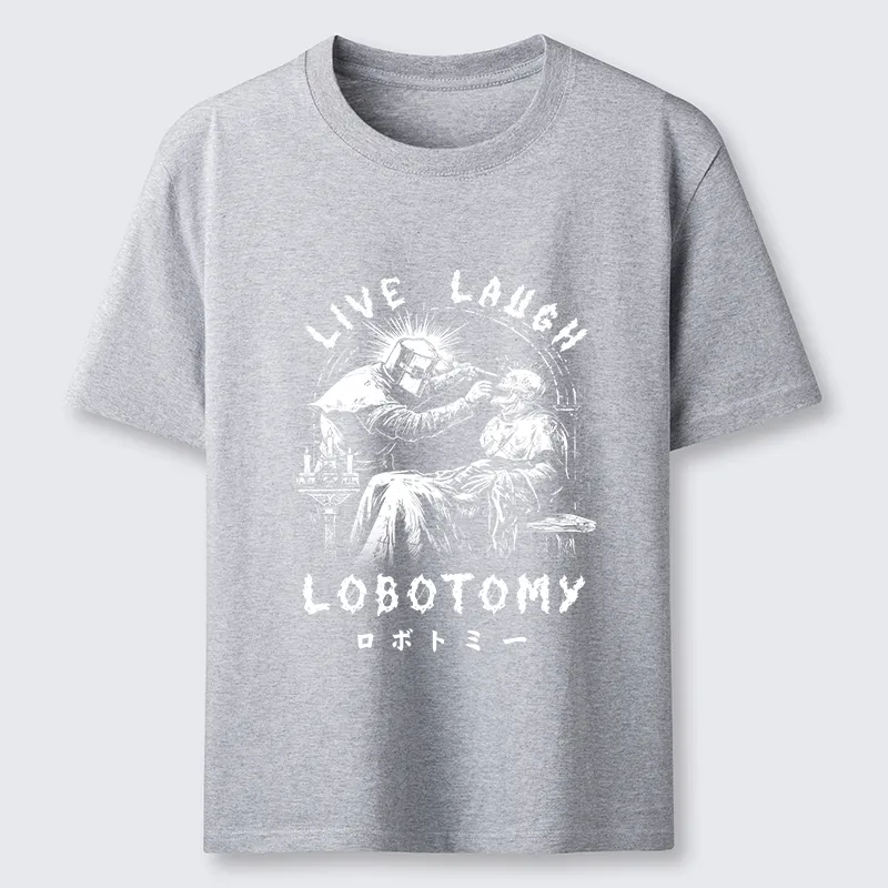 Tokyo-Lion Live Laugh Lobotomy Funny Classic T-Shirt