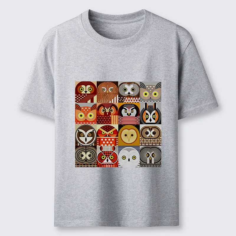 Tokyo-Lion All Kinds Of Owls Classic T-Shirt