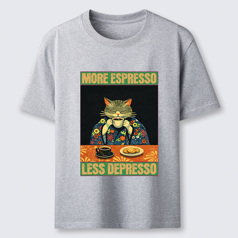 Tokyo-Lion Cat Tasting Coffee Japan Classic T-Shirt