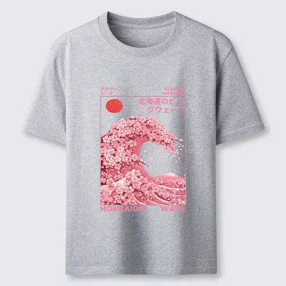 Tokyo-Lion Sakura Wave Classic T-Shirt