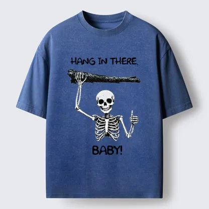 Tokyo-Lion Hang In There Washed T-Shirt