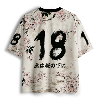 Tokyo-lion Sakura Tiger Mesh Jersey