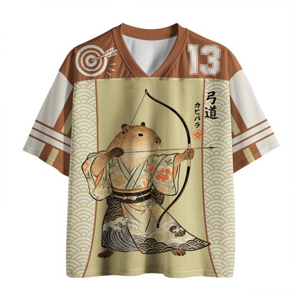 Tokyo-Lion Capybara Archery Mesh Jersey