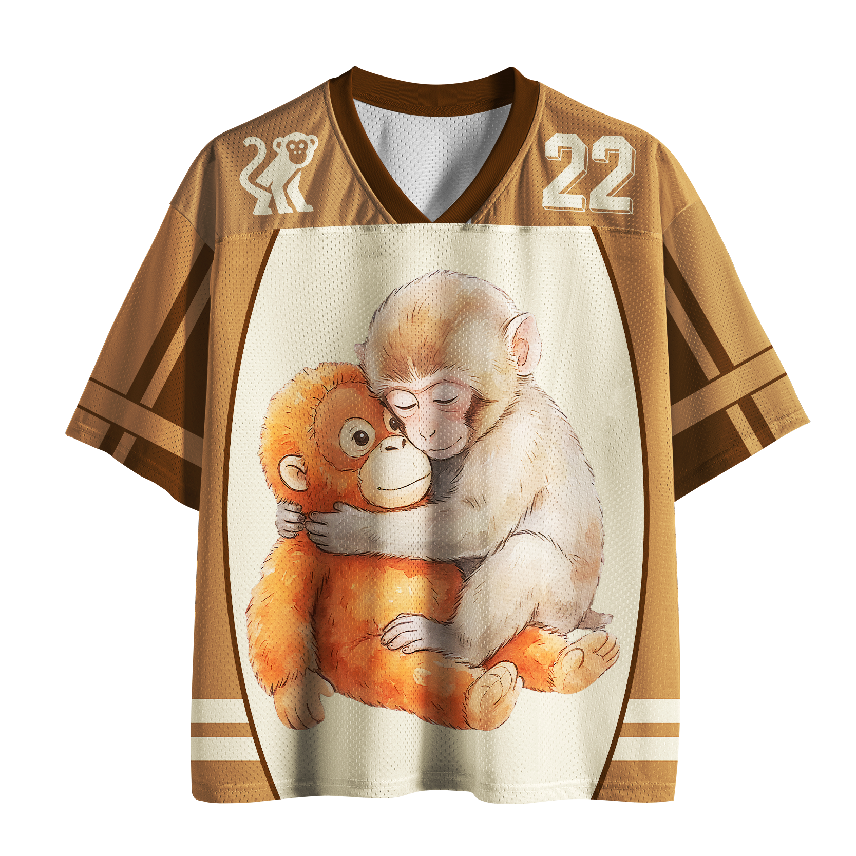 Tokyo-Lion Double the Love Monkey Mesh Jersey
