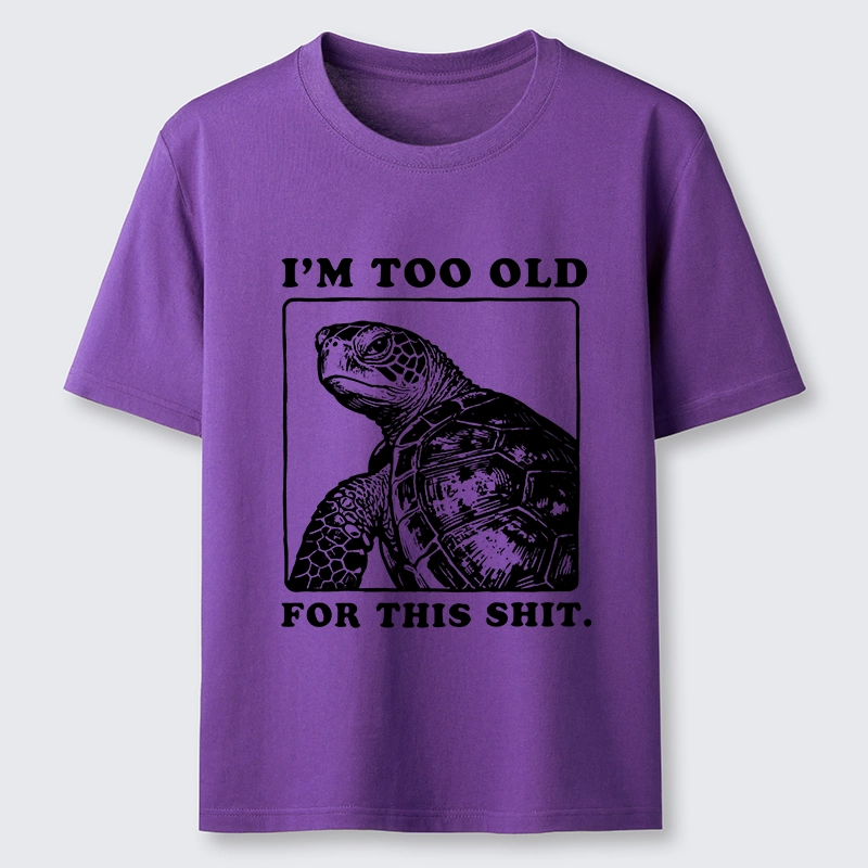 Tokyo-Lion Turtle I Quit Meme Energy Classic T-Shirt