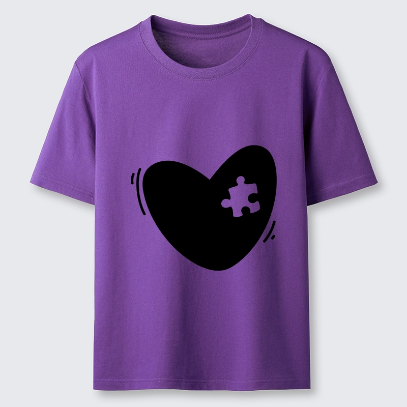 Tokyo-Lion Cute Heart Puzzle Classic T-Shirt