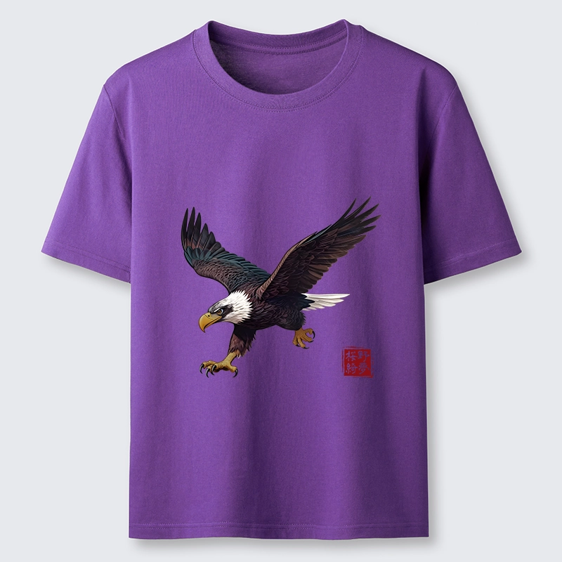 Tokyo-Lion Majestic Eagle In Flight Classic T-Shirt
