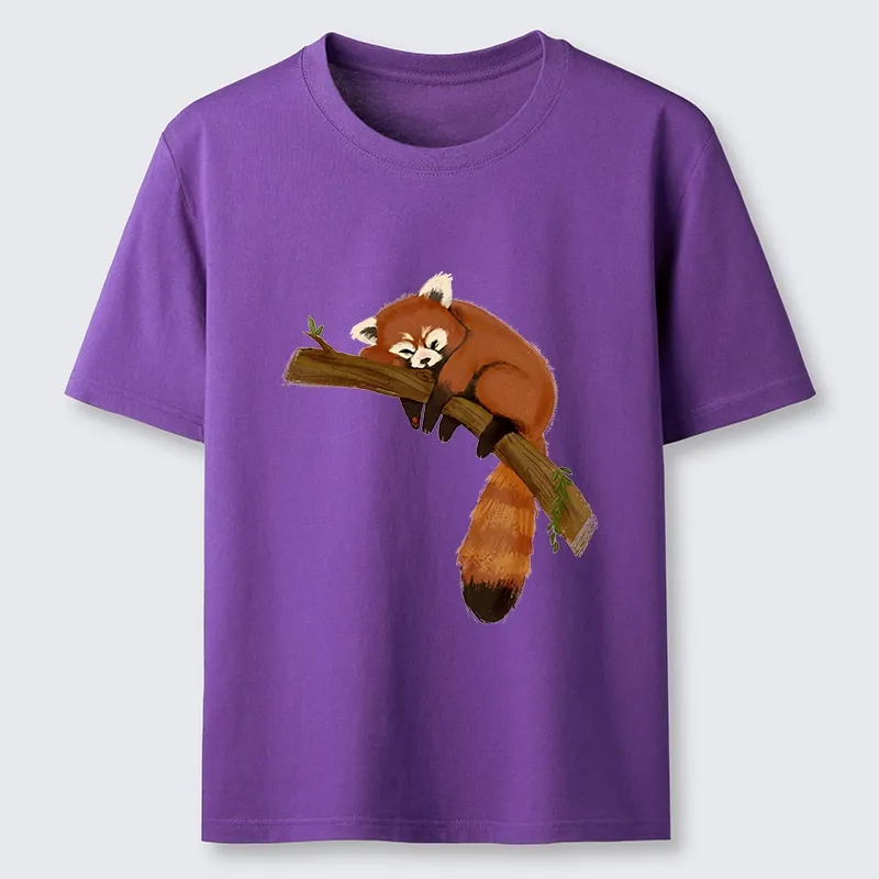 Tokyo-Lion Cute Red Panda Sleepy Time Classic T-Shirt