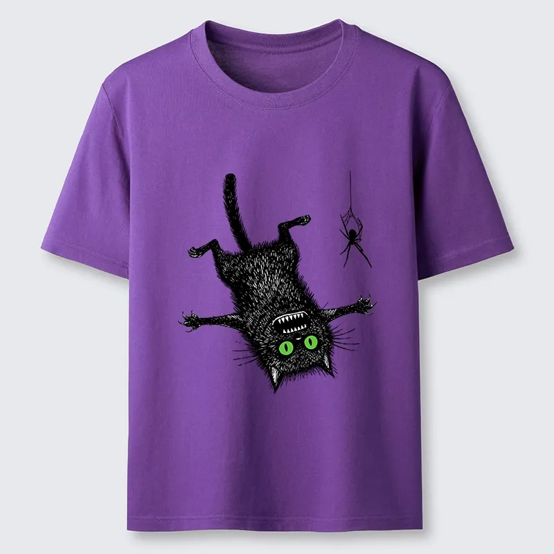 Tokyo-Lion Scared Cat Vs Spider Prank Classic T-Shirt