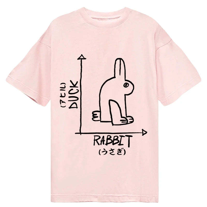 TokyoLion A Rabbit And A Duck Classic T-Shirt-Tokyo-Lion