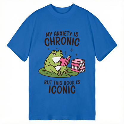 TokyoLion Funny Frog Reading Classic T-Shirt-Tokyo-Lion
