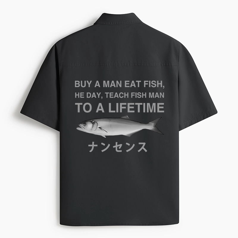 Tokyo-Lion Funny To A Lifetime Work Shirt-Tokyo-Lion