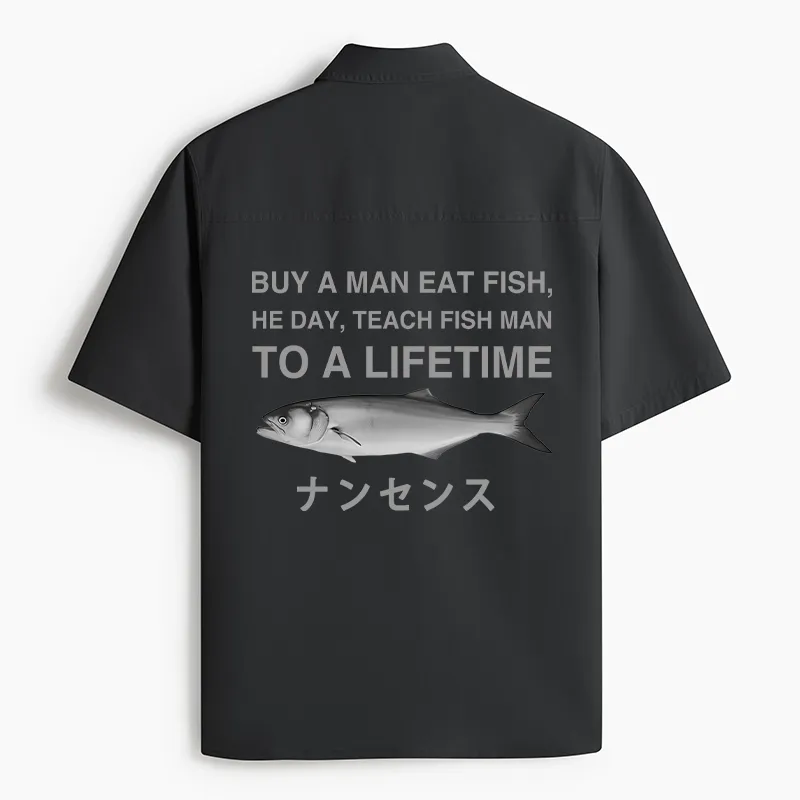 Tokyo-Lion Funny To A Lifetime Work Shirt-Tokyo-Lion