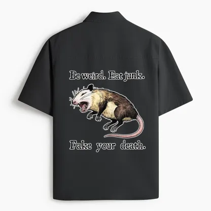 Tokyo-Lion Possum Playing Dead Work Shirt