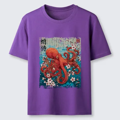 Tokyo-Lion The Eight-Armed Samurai Classic T-Shirt