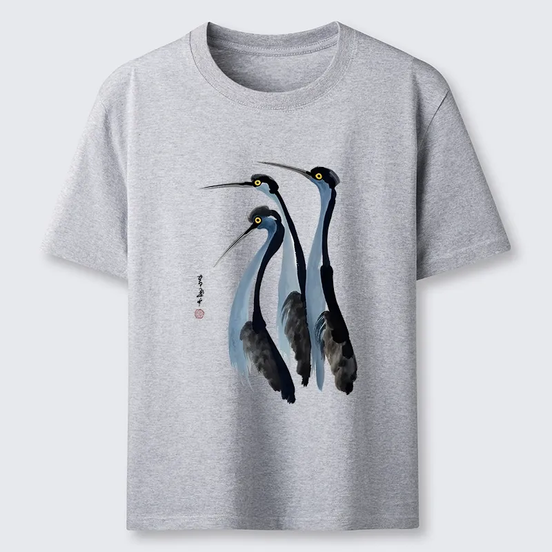 Tokyo-Lion Blue Crane Classic T-Shirt