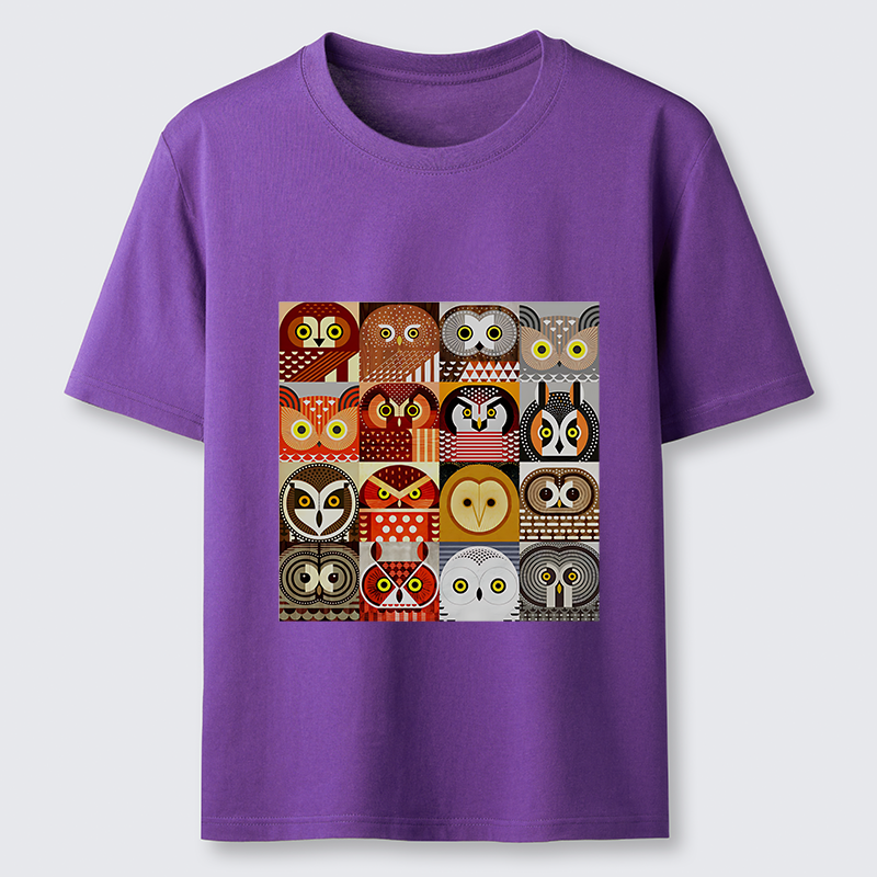 Tokyo-Lion All Kinds Of Owls Classic T-Shirt