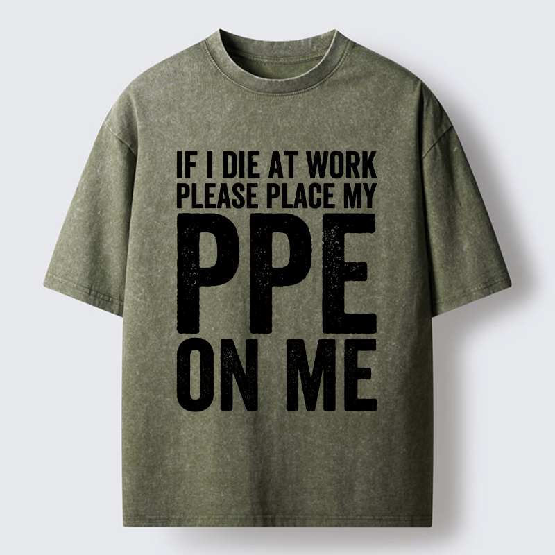 Tokyo-Lion PPE Funny Washed T-Shirt