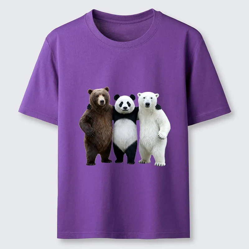 Tokyo-Lion Three Bears Stand Together Classic T-Shirt