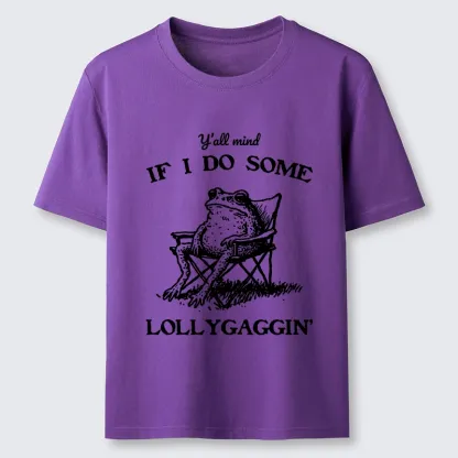 Tokyo-Lion Funny Frog Lollygagging Classic T-Shirt