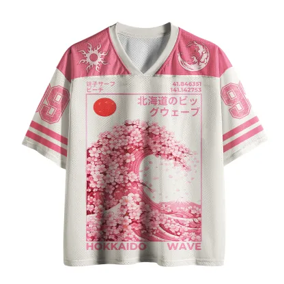 Tokyo-Lion Sakura Surge-Hokkaido Wave Mesh Jersey