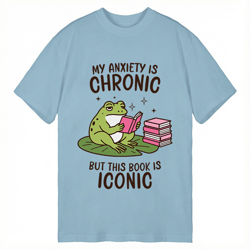 TokyoLion Funny Frog Reading Classic T-Shirt-Tokyo-Lion