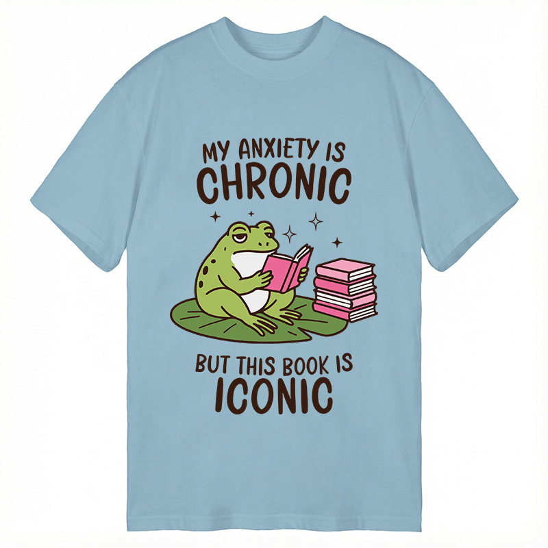 TokyoLion Funny Frog Reading Classic T-Shirt-Tokyo-Lion