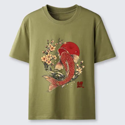 Tokyo-Lion Luck of the Koi Classic T-Shirt