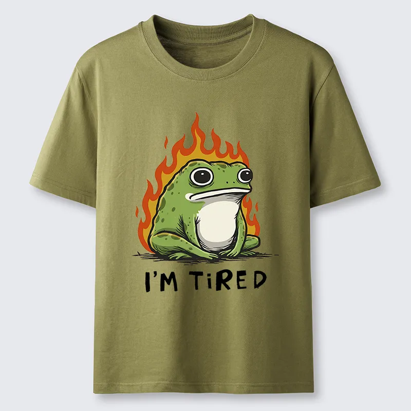 Tokyo-Lion Tired Frog Japan Classic T-Shirt