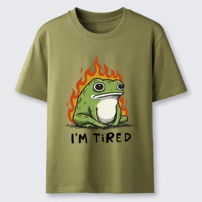 Tokyo-Lion Tired Frog Japan Classic T-Shirt