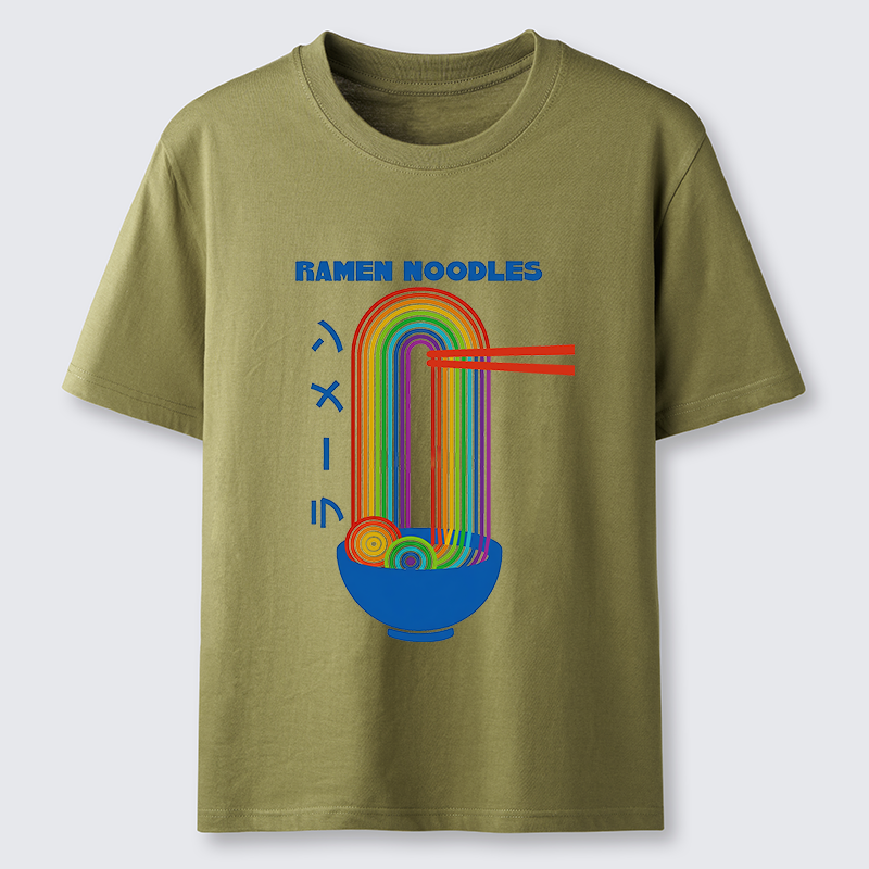 Tokyo-Lion Ramen Rainbow Classic T-Shirt