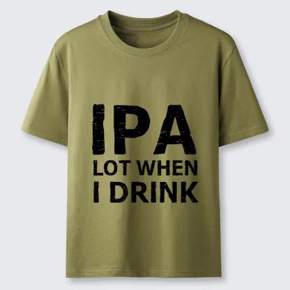 Tokyo-Lion Funny IPA Lot Beer Classic T-Shirt