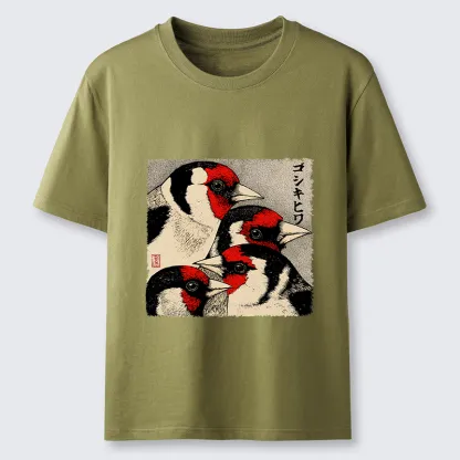 Tokyo-Lion Stillness Of The Goldfinch Classic T-Shirt