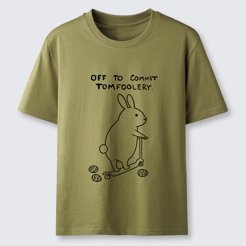 Tokyo-Lion Rabbit Goes To Play Pranks Classic T-Shirt