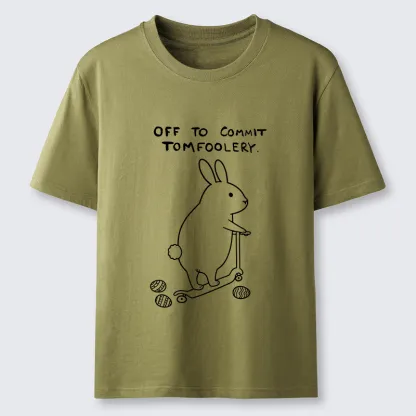 Tokyo-Lion Rabbit Goes To Play Pranks Classic T-Shirt