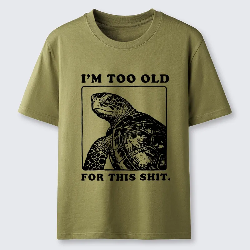 Tokyo-Lion Turtle I Quit Meme Energy Classic T-Shirt