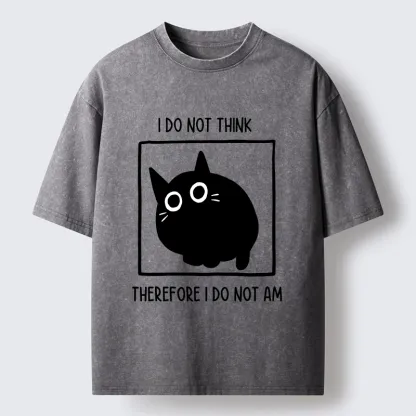 Tokyo-Lion Do Not Think Just Exist Washed T-Shirt