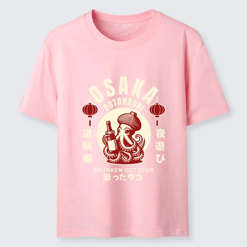 Tokyo-Tiger Retro Osaka Octopus Classic T-Shirt