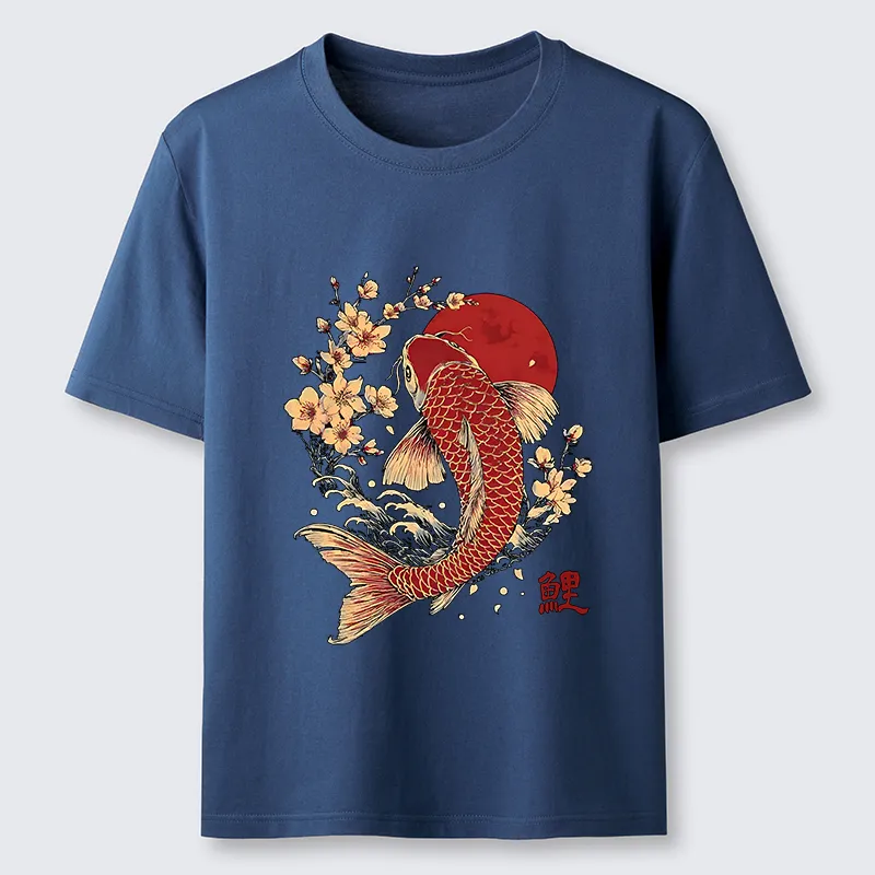 Tokyo-Lion Luck of the Koi Classic T-Shirt