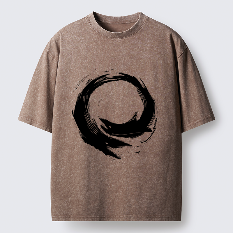 Tokyo-Lion Zen Shark Washed T-Shirt