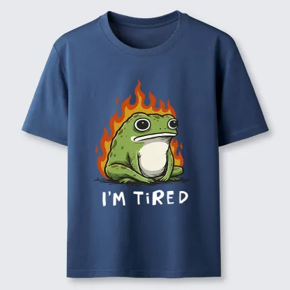 Tokyo-Lion Tired Frog Japan Classic T-Shirt