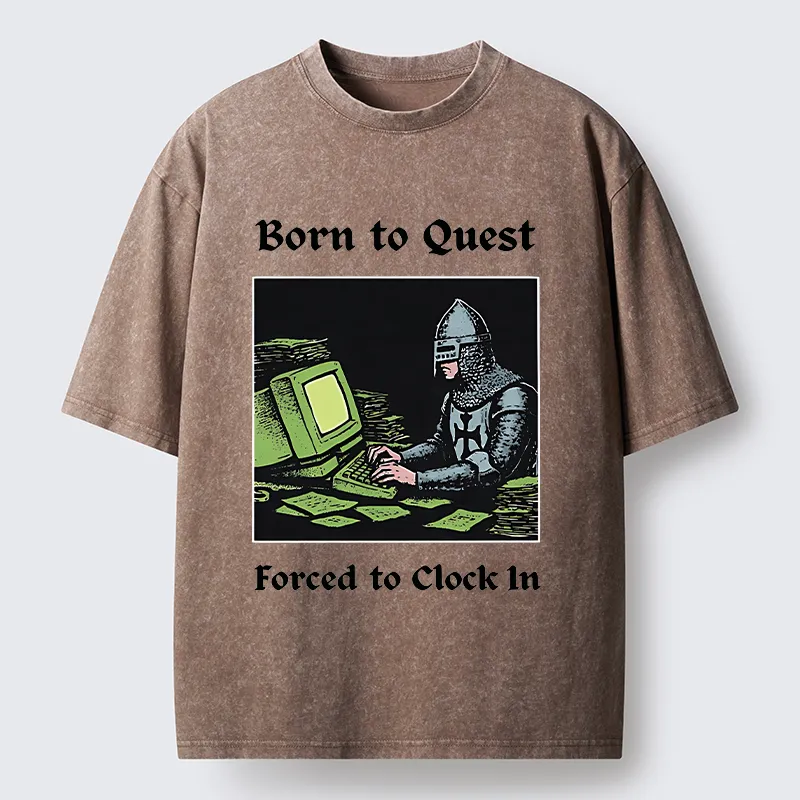 Tokyo-Lion Modern Knight Washed T-Shirt