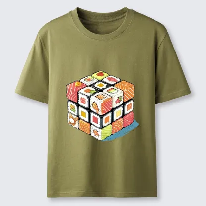 Tokyo-Lion Sushi Rubik's Cube Classic T-Shirt