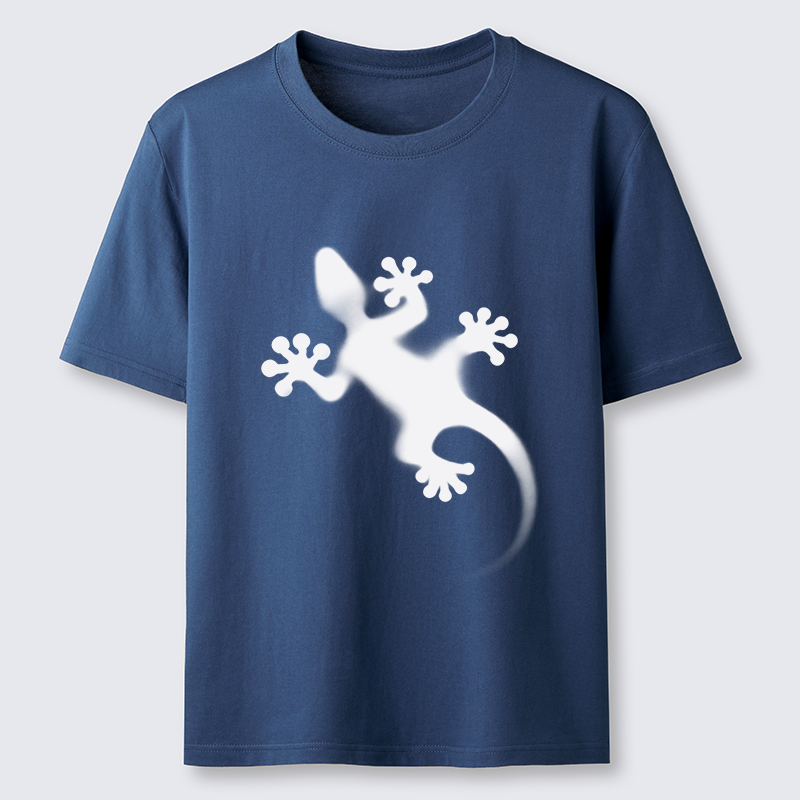 Tokyo-Lion Gecko Silhouette Classic T-Shirt-Tokyo-Lion