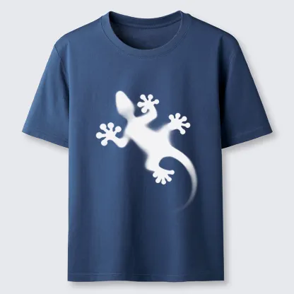 Tokyo-Lion Gecko Silhouette Classic T-Shirt-Tokyo-Lion