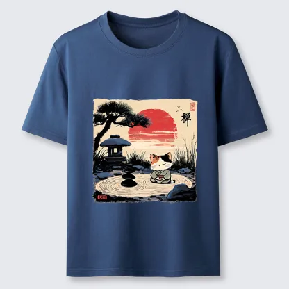 Tokyo-Lion Zen-like Scenery Classic T-Shirt